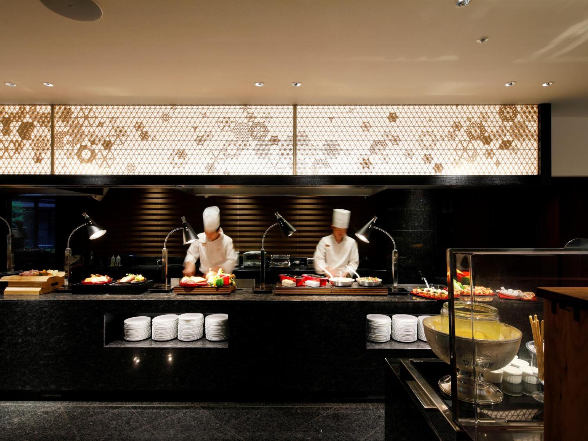 The Hotel Sanraku Kanazawa 21Th December 2022 Open Екстер'єр фото Live kitchen at the hotel