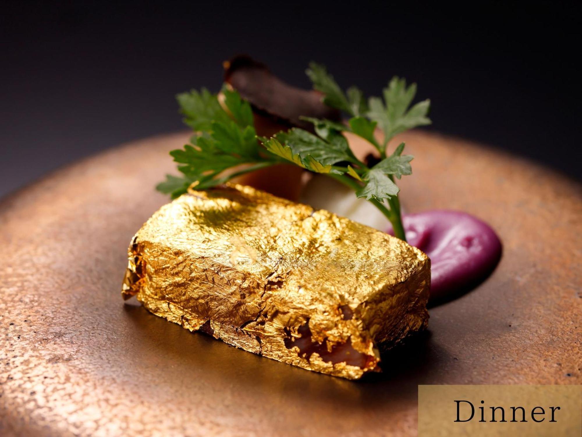 The Hotel Sanraku Kanazawa 21Th December 2022 Open Екстер'єр фото Gold-plated foie gras